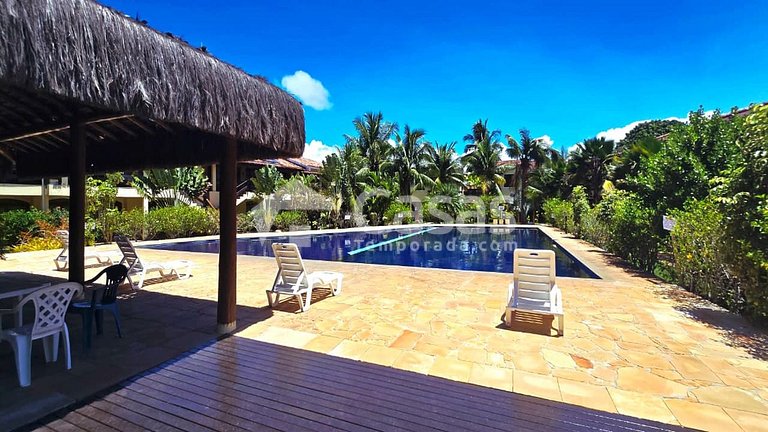 Apartamento ideal para casal com criança emTaperapuan