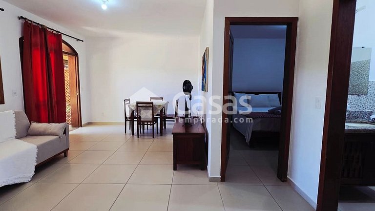 Apartamento ideal para casal com criança em Taperapuan