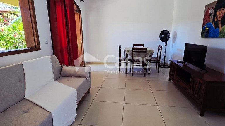 Apartamento ideal para casal com criança em Taperapuan