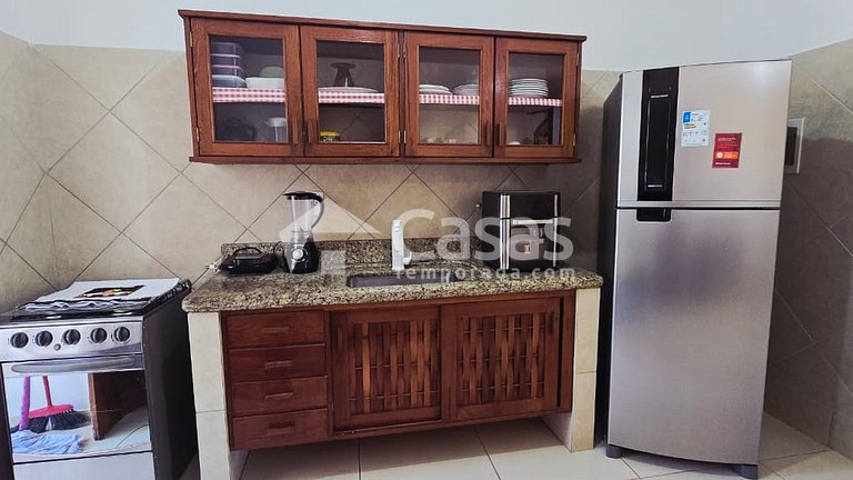 Apartamento ideal para casal com criança em Taperapuan