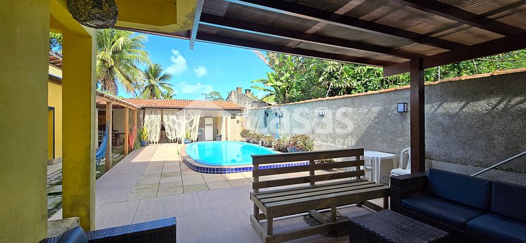 Casa temporada para 26 Pessoas, Piscina e Churrasqueira