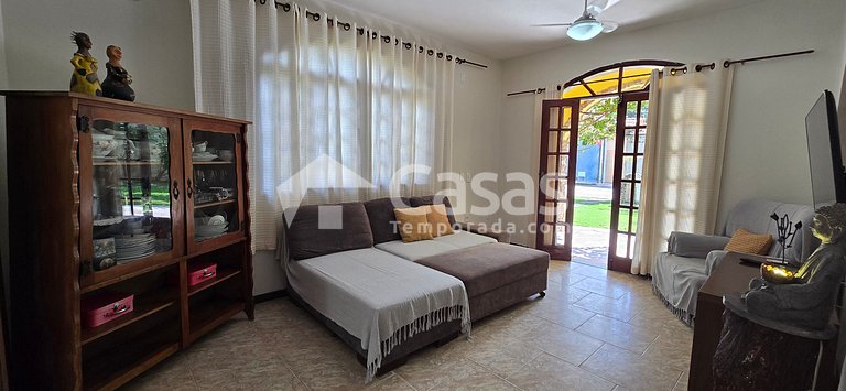Casa temporada para 26 Pessoas, Piscina e Churrasqueira