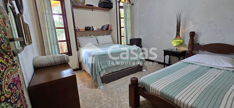 Casa temporada para 26 Pessoas, Piscina e Churrasqueira
