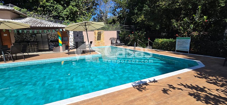 Apartment for 8 People at Taperapuan Beach, Porto Seguro