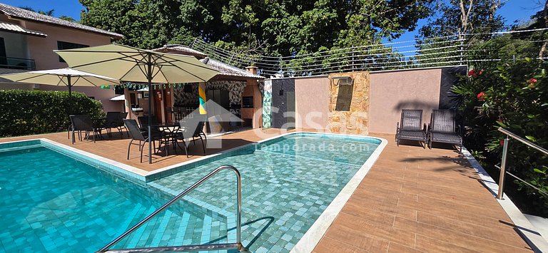 Apartment for 8 People at Taperapuan Beach, Porto Seguro
