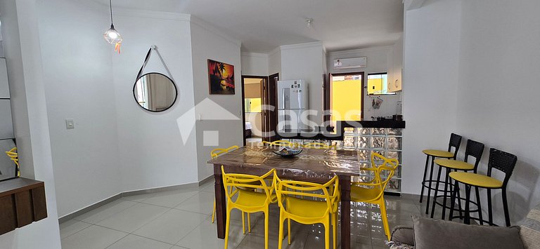 Apartment for 8 People at Taperapuan Beach, Porto Seguro