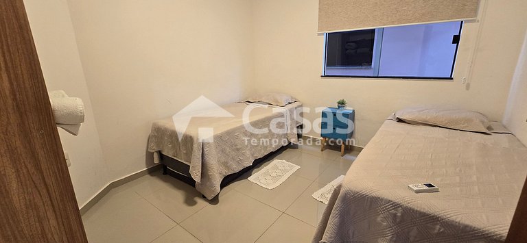 Apto para até 8 Pessoas na Praia de Taperapuan Porto Seguro