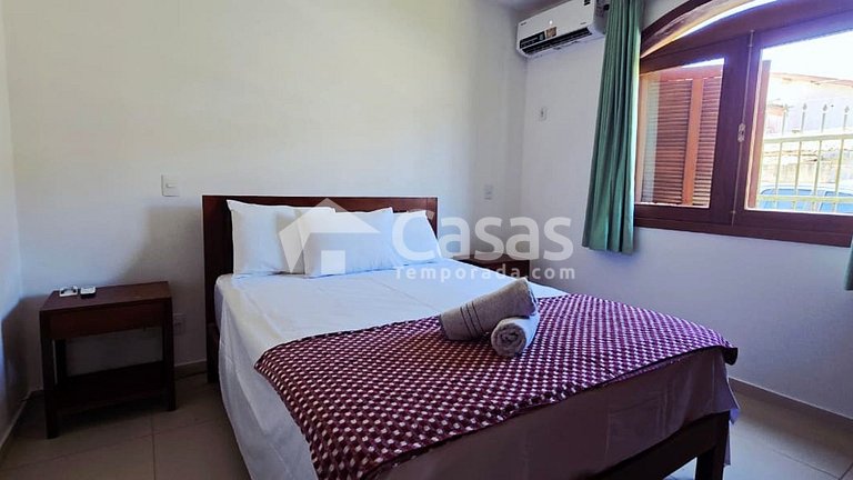 Apartamento ideal para casal com criança em Taperapuan
