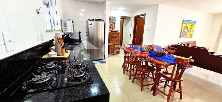 Acomodando confortavelmente até 6 pessoas em Coroa vermelha
