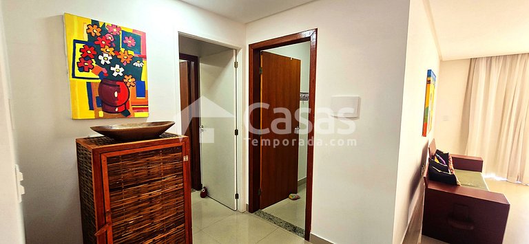 Acomodando confortavelmente até 6 pessoas em Coroa vermelha