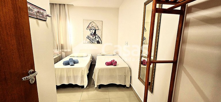 Acomodando confortavelmente até 6 pessoas em Coroa vermelha