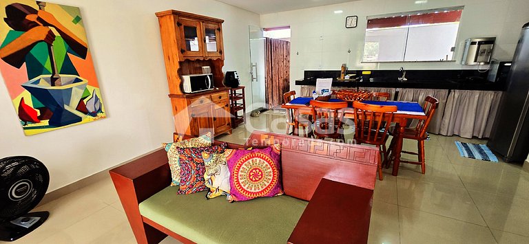 Acomodando confortavelmente até 6 pessoas em Coroa vermelha