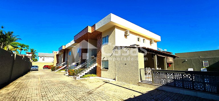 Casa Térrea 950m da Praia Taperapuan | 2 Suítes