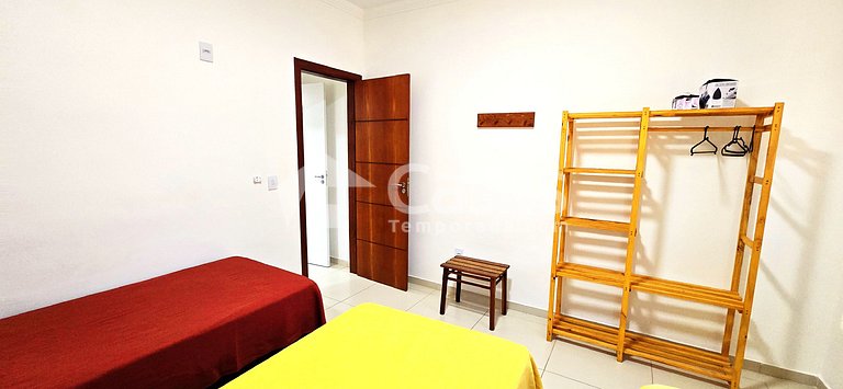 Casa Térrea 950m da Praia Taperapuan | 2 Suítes