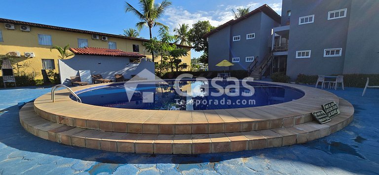 Apto no Golden Village: Perto da Praia e Axé Moi