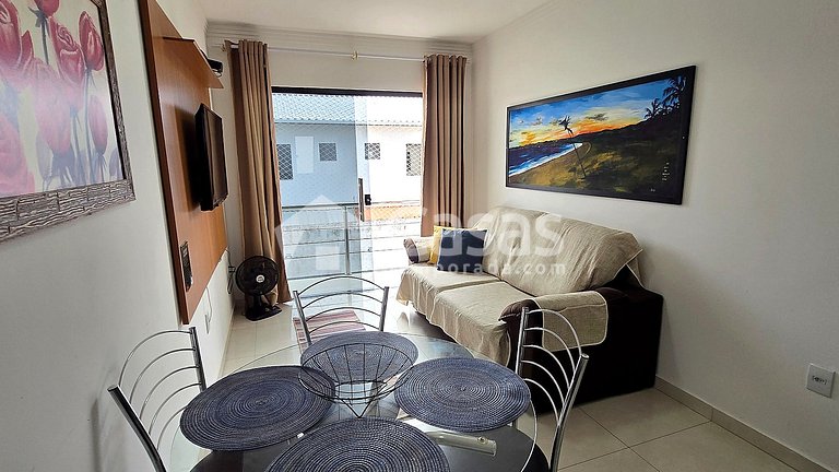 Apto 2 Quartos com Piscina em Taperapuan | Porto Seguro
