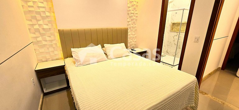 Duplex 2 Suites a 300m da Praia de Taperapuan