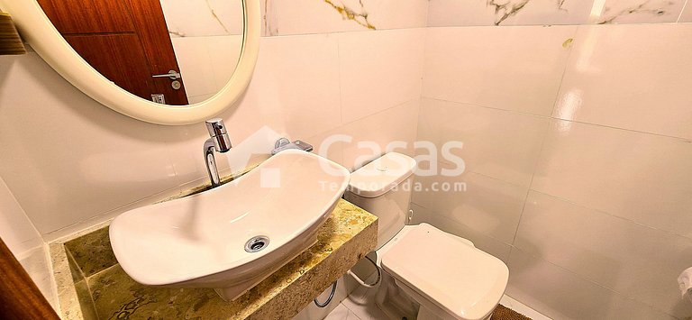 Duplex 2 Suites a 300m da Praia de Taperapuan