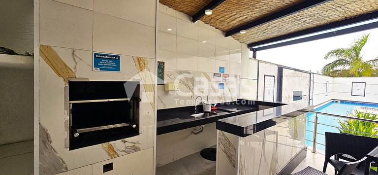 Duplex 2 Suites a 300m da Praia de Taperapuan