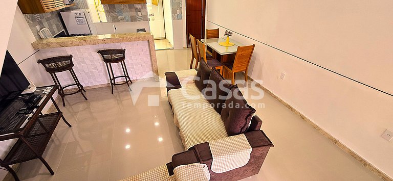 Duplex 2 Suites a 300m da Praia de Taperapuan