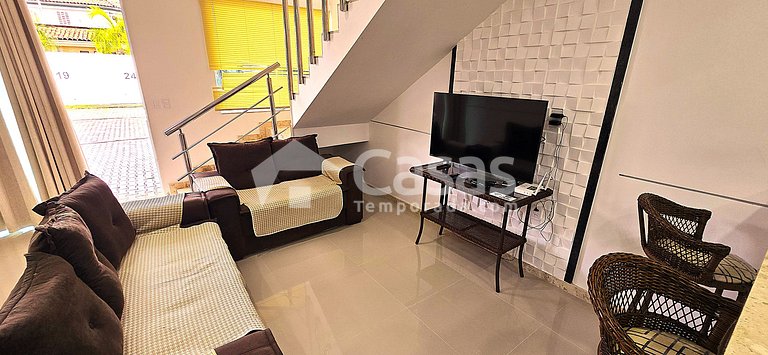 Duplex 2 Suites a 300m da Praia de Taperapuan