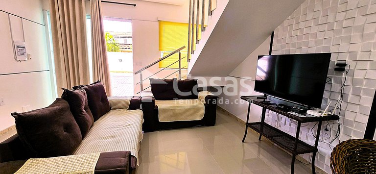 Duplex 2 Suites a 300m da Praia de Taperapuan