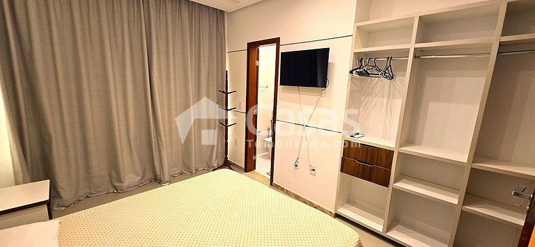 Duplex 2 Suites a 300m da Praia de Taperapuan
