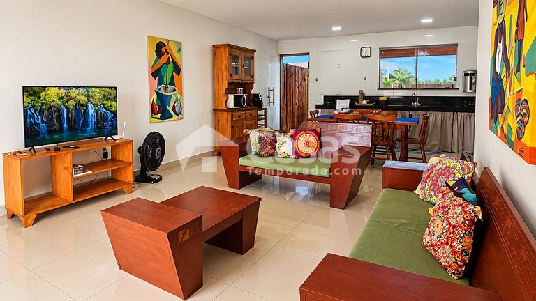 Playa Mutá a 50m con 2 Suites y Piscina