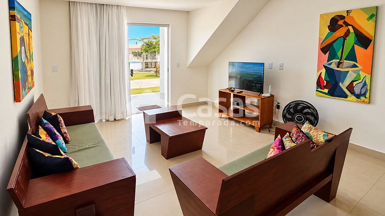 Mutá Beach 50m Away with 2 Suites and Pool
