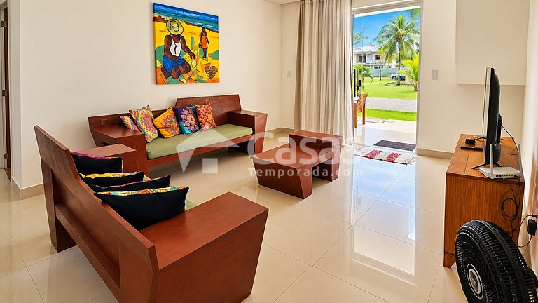 Playa Mutá a 50m con 2 Suites y Piscina
