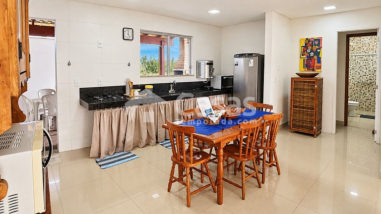 Mutá Beach 50m Away with 2 Suites and Pool