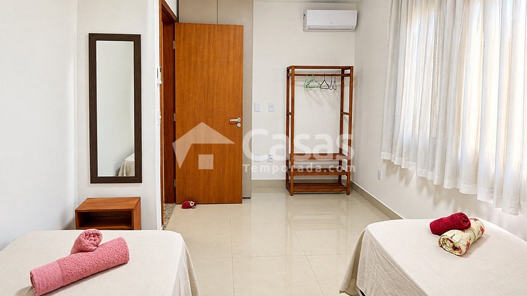Playa Mutá a 50m con 2 Suites y Piscina
