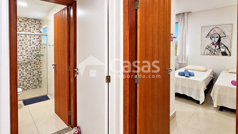 Casa a 50m da Praia do Mutá | Piscina e Churrasqueira