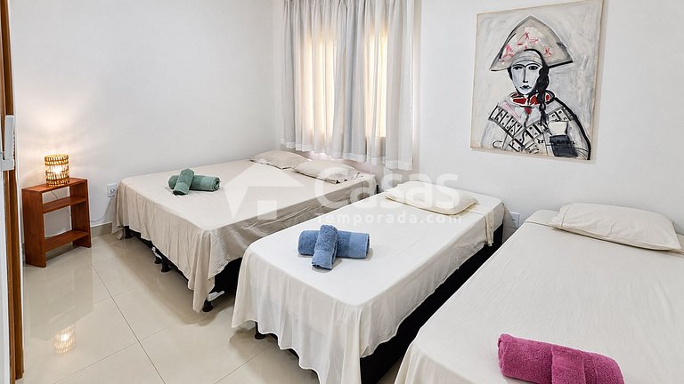 Playa Mutá a 50m con 2 Suites y Piscina