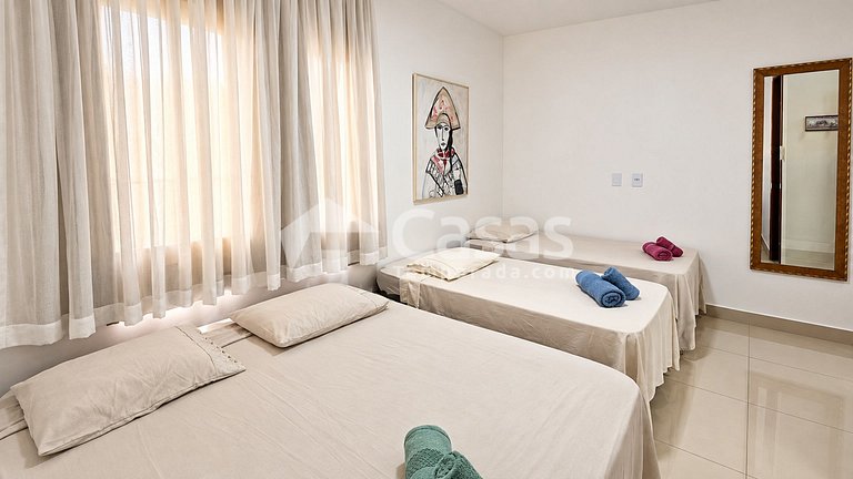 Casa a 50m da Praia do Mutá | Piscina e Churrasqueira