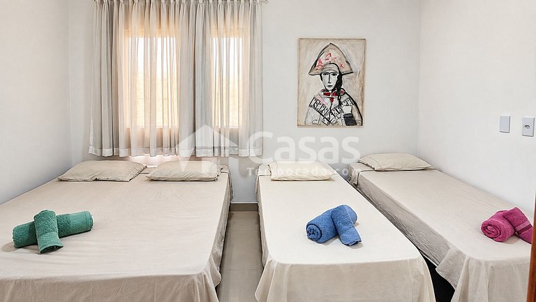 Mutá Beach 50m Away with 2 Suites and Pool