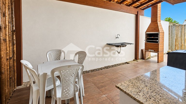 Casa a 50m da Praia do Mutá | Piscina e Churrasqueira
