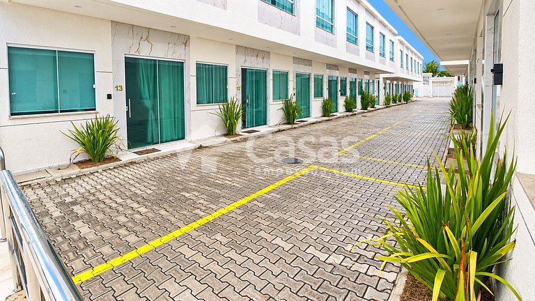 Duplex 2 Suites a 300m da Praia de Taperapuan