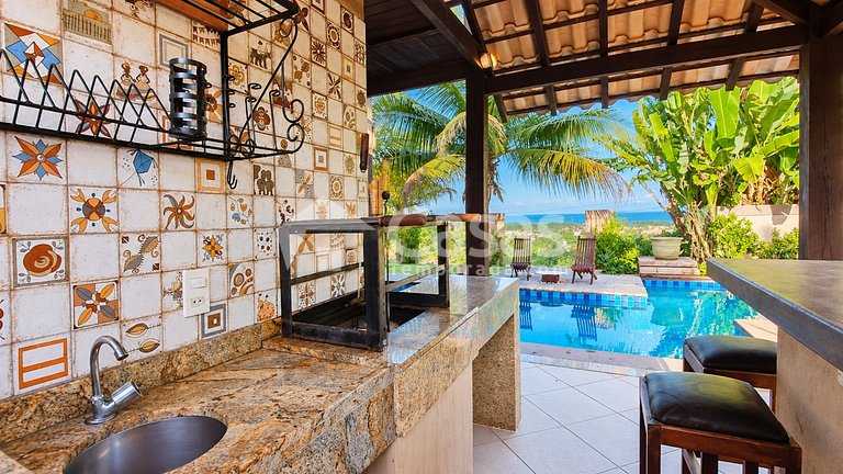 Casa Jacarandás Taperapuan Vista Mar