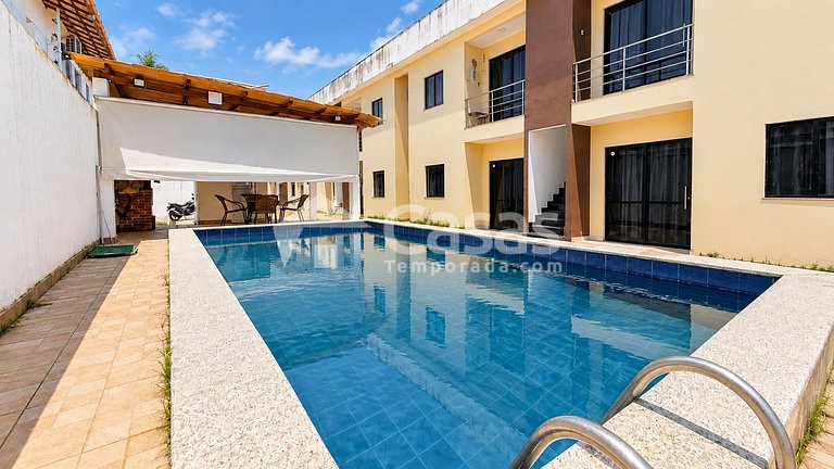 Apto 2 Quartos com Piscina em Taperapuan | Porto Seguro