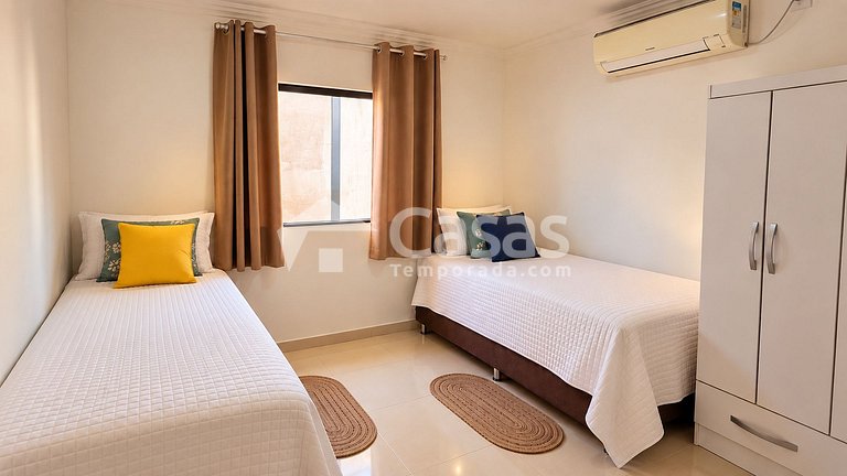 Apto 2 Quartos com Piscina em Taperapuan | Porto Seguro