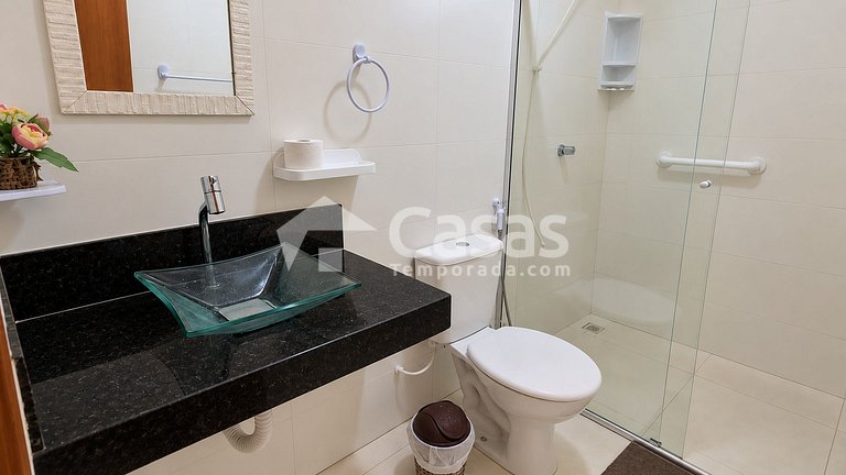 Apto 2 Habitaciones con Piscina en Taperapuan | Porto Seguro