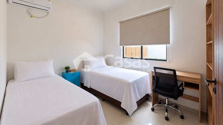 Apartment for 8 People at Taperapuan Beach, Porto Seguro