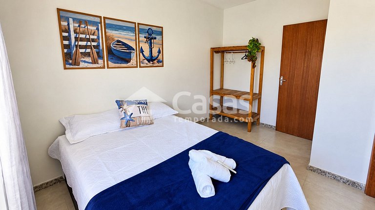 Duplex 800m from Beach | 2 Suites & BBQ