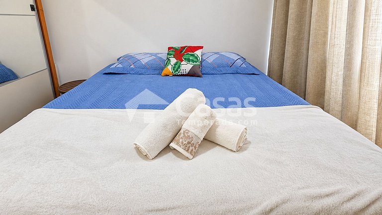 Duplex com 2 suítes e churrasqueira em Taperapuan