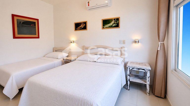 Duplex 3 Quartos a 100m da Praia de Taperapuan Porto Seguro