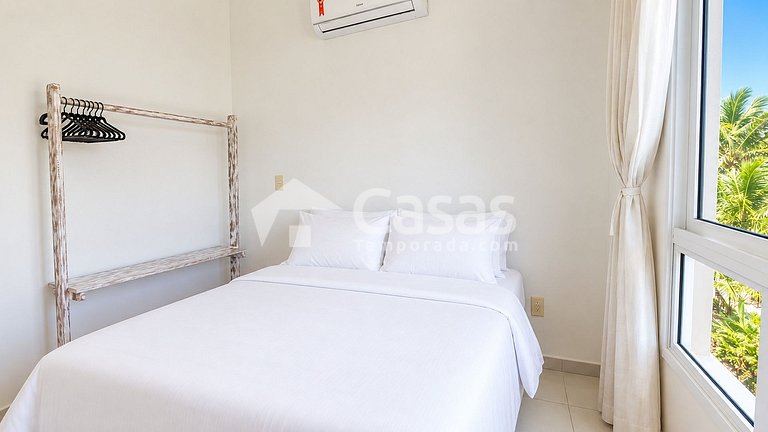 Dúplex de 3 Habitaciones a 100m de la Playa de Taperapuan