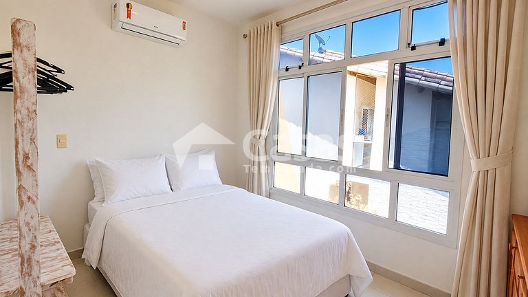 Duplex 3 Quartos a 100m da Praia de Taperapuan Porto Seguro