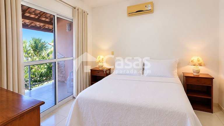 3-Bedroom Duplex 100m from Taperapuan Beach, Porto Seguro